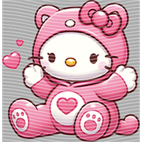 Hello kitty- HKE393